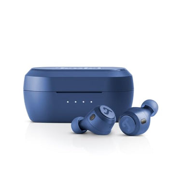 Teufel REAL Blue TWS 3 True-Wireless Earbuds In-Ear Kopfhörer Bluetooth mit Noise Cancelling ANC, 37 Std Akku, Wireless Charging, IPX4, Touch-Bedienung, 6 Mikrofone für perfekte Telefonate - schwarz im Sale